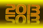 2013艺术字