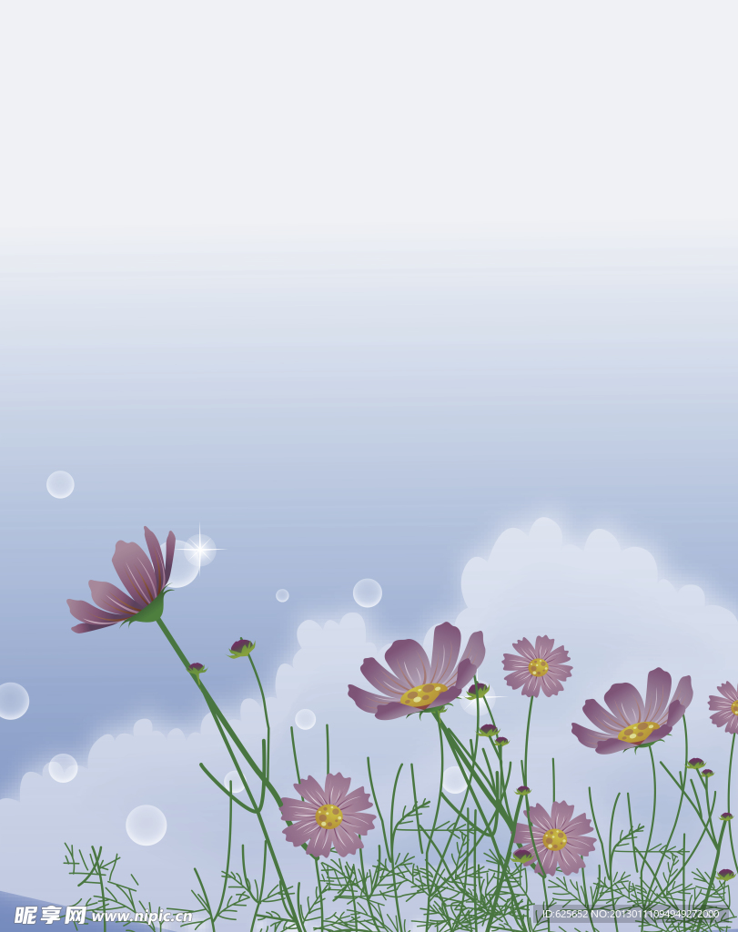 花朵移门
