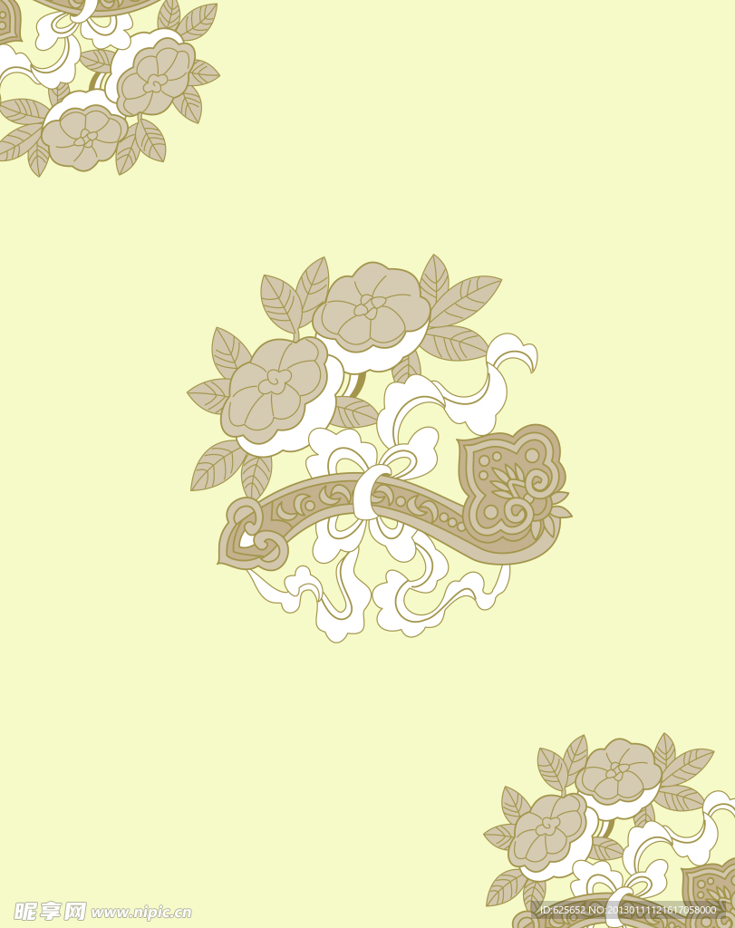 花朵移门