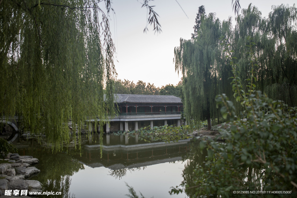 北京中山公园一景