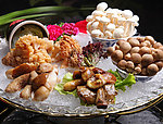 野生菌菇拼