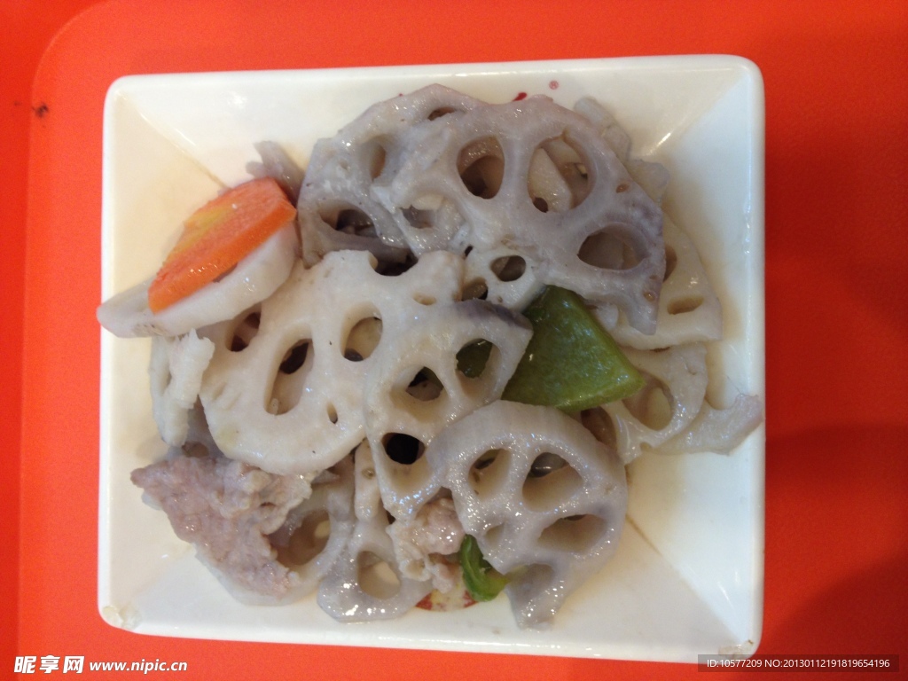 青椒炒莲藕