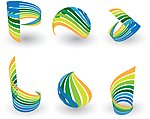 3D图标 图标 标志 logo