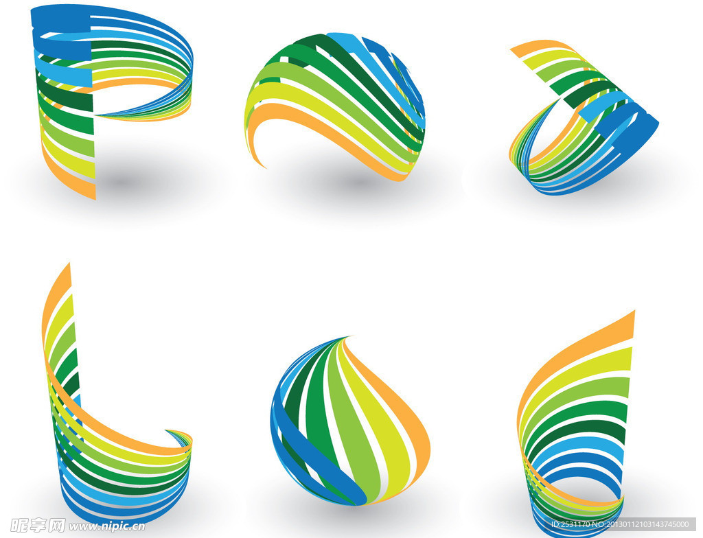 3D图标 图标 标志 logo