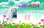 iphone5宣传单