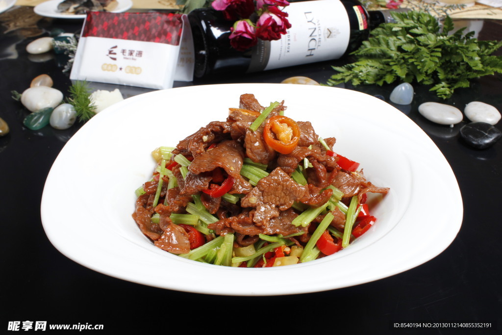 小炒黄牛肉