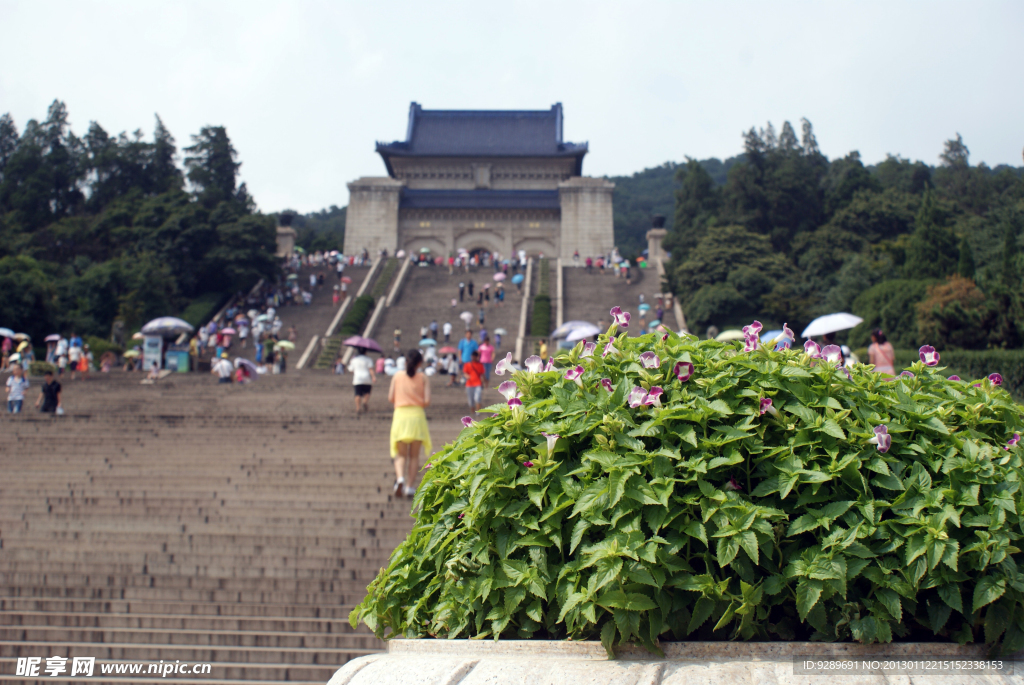 南京中山陵远景