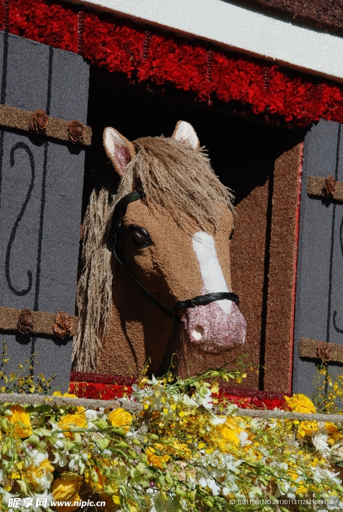 帕萨迪纳市玫瑰花车大游行