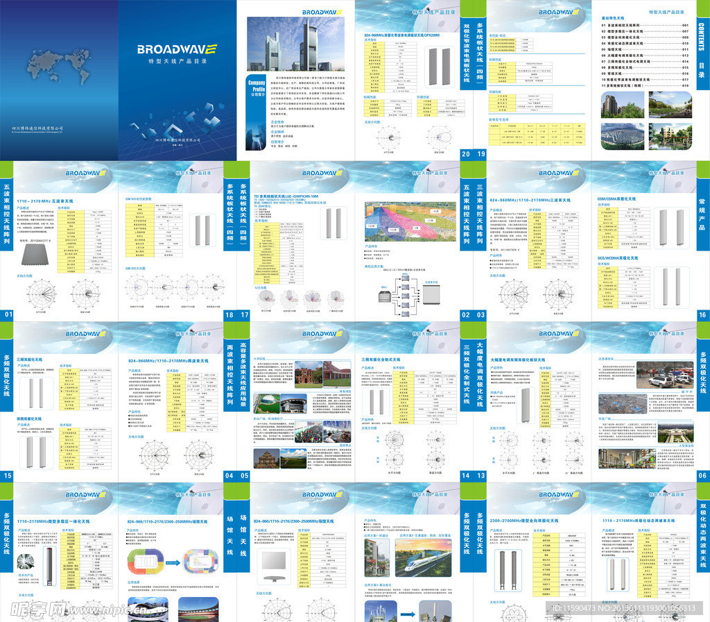 天线科技画册