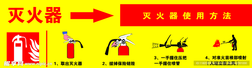 灭火器示意图