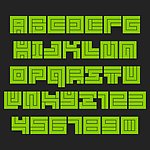 迷宫字体