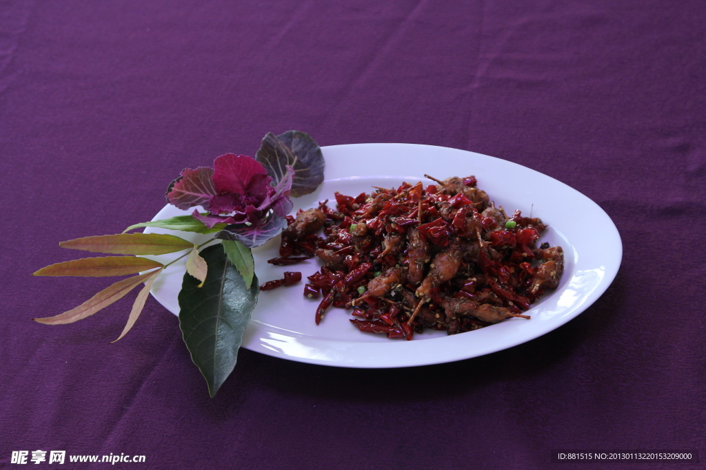 香辣鸡脯肉