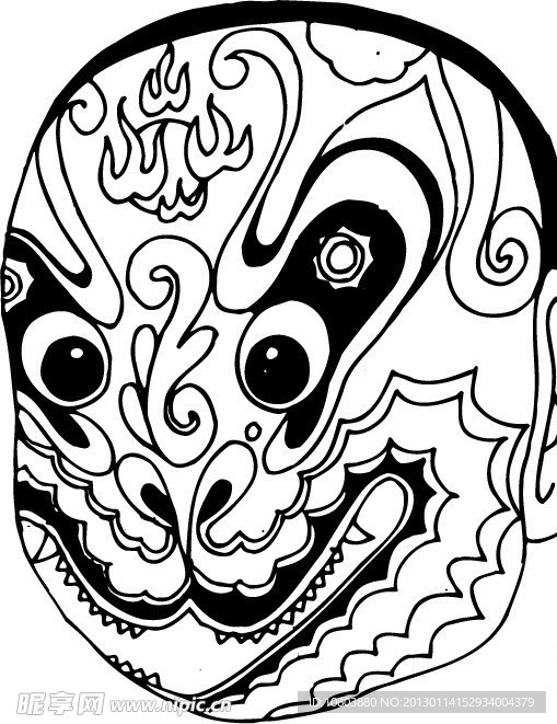 脸谱