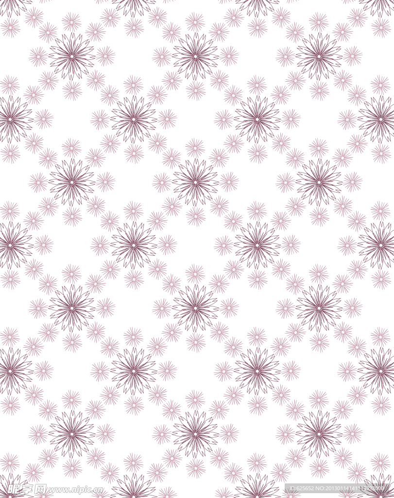 花朵移门