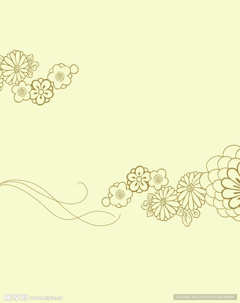 花朵移门