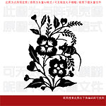 植物花草瓷砖贴图案