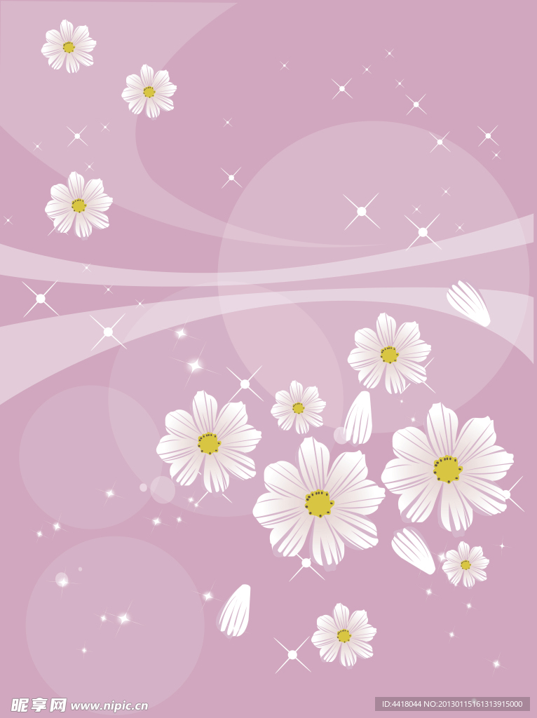 花朵移门
