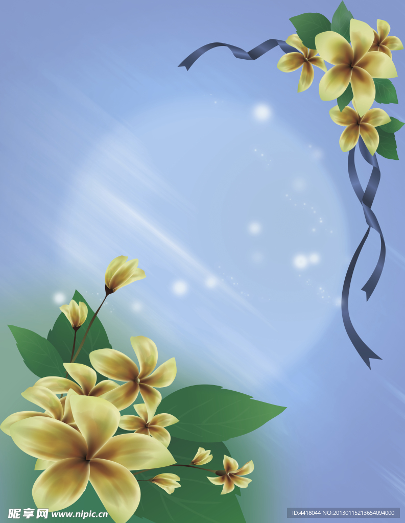 花朵移门