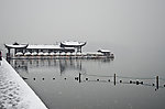 西湖雪景