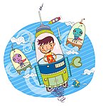 卡通儿童插画