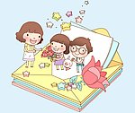 卡通儿童插画