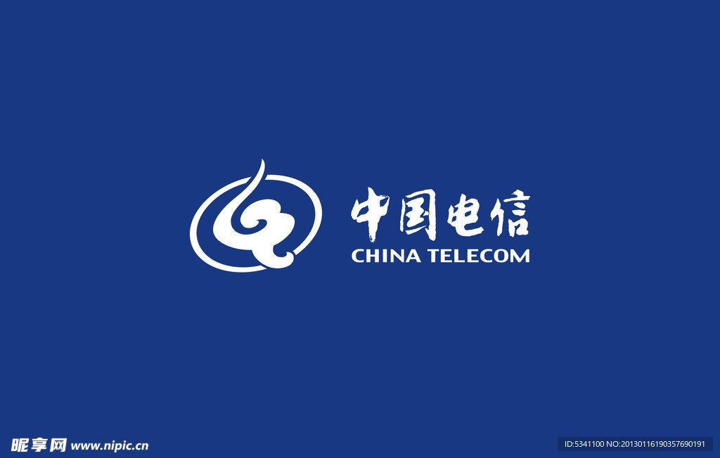 中国电信云标志