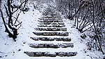腊山的石阶