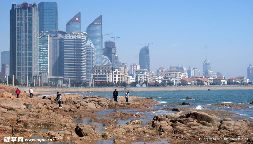 海边城市风景