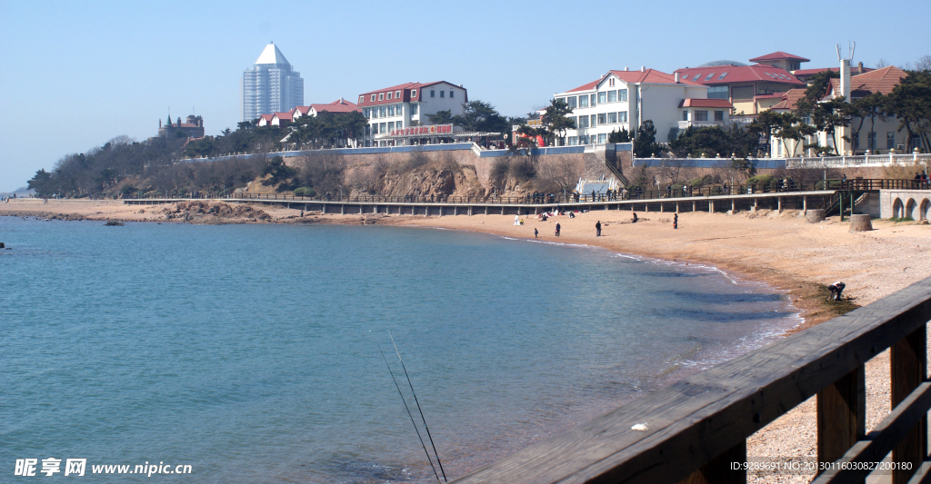 夏季海边的风景