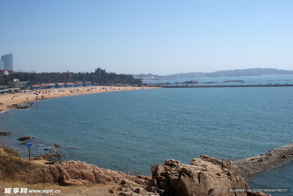 青岛的海水