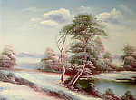 风景 油画