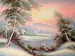 装饰画 雪景