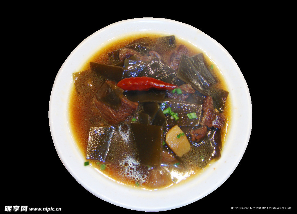 海带烧牛肉