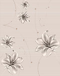 花朵移门