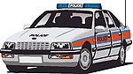 警车 矢量