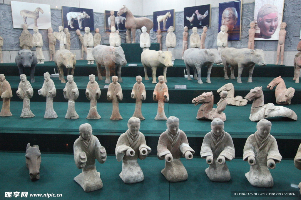 汉阳陵博物馆陶俑