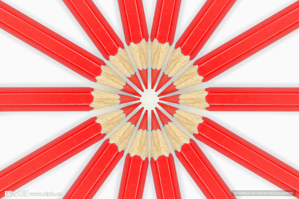 彩色铅笔 红色铅笔