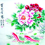 工笔牡丹