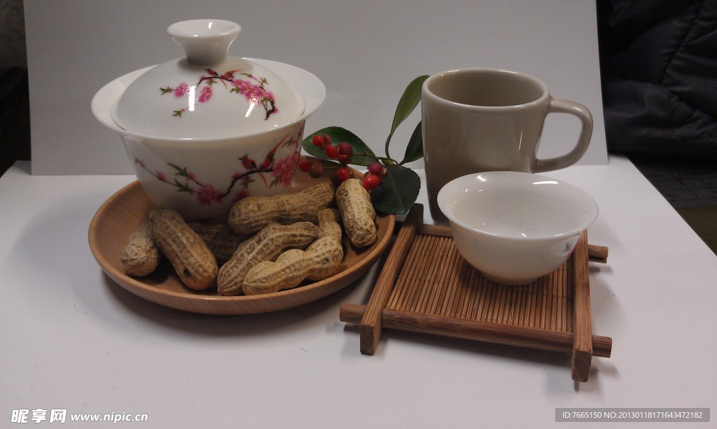 花生茶水