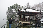 西湖雪景