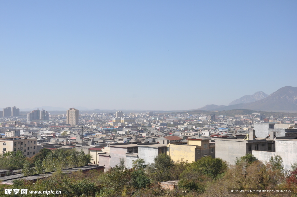 登封市区景色