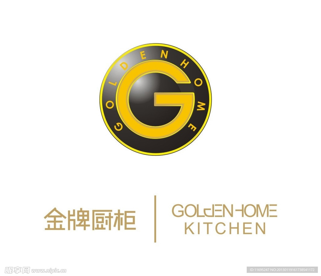 金牌橱柜Logo