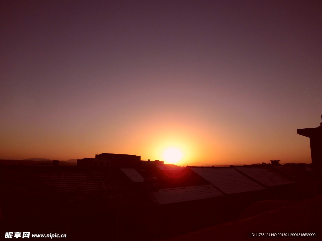夕阳余晖