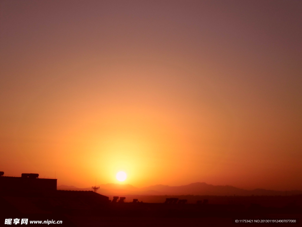 夕阳余晖