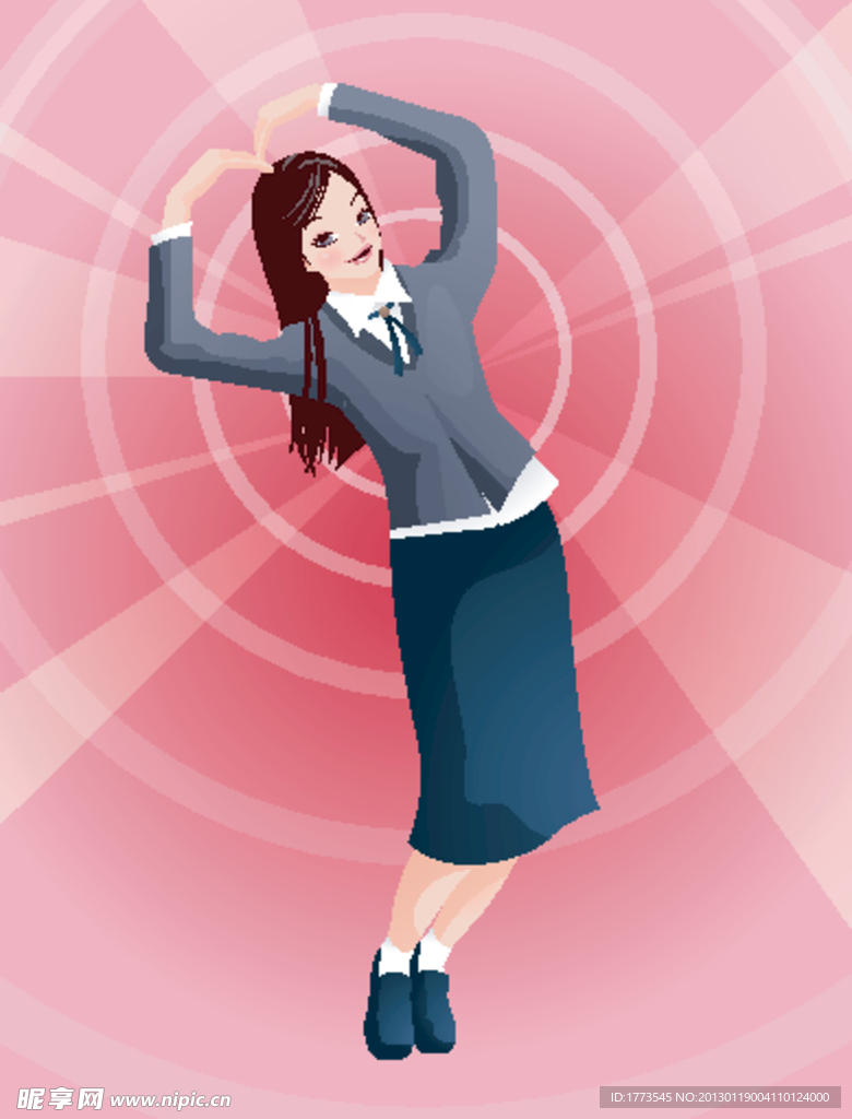矢量学生