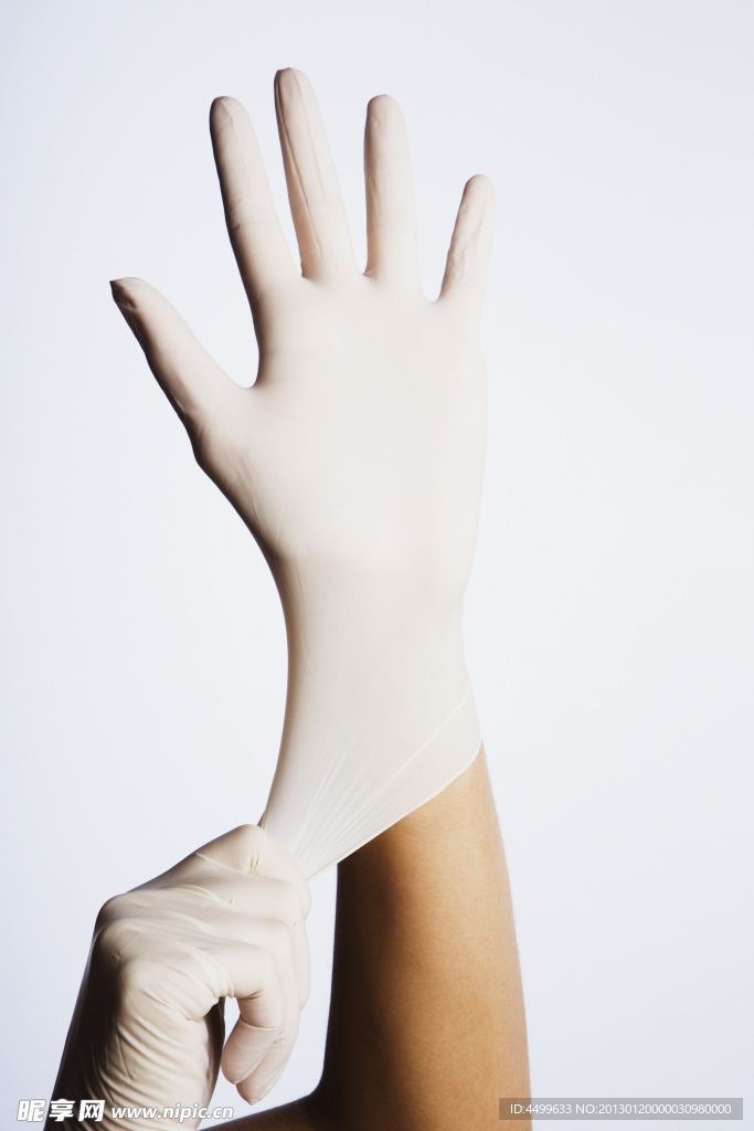 手术手套 白色手套