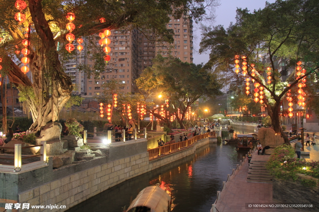 荔枝湾夜景