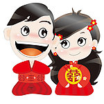 卡通情侣
