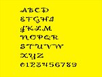 字母 数字 字母数字设计