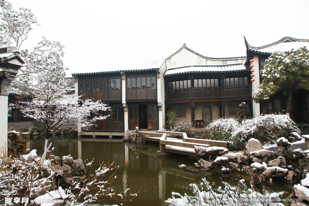 同里雪景